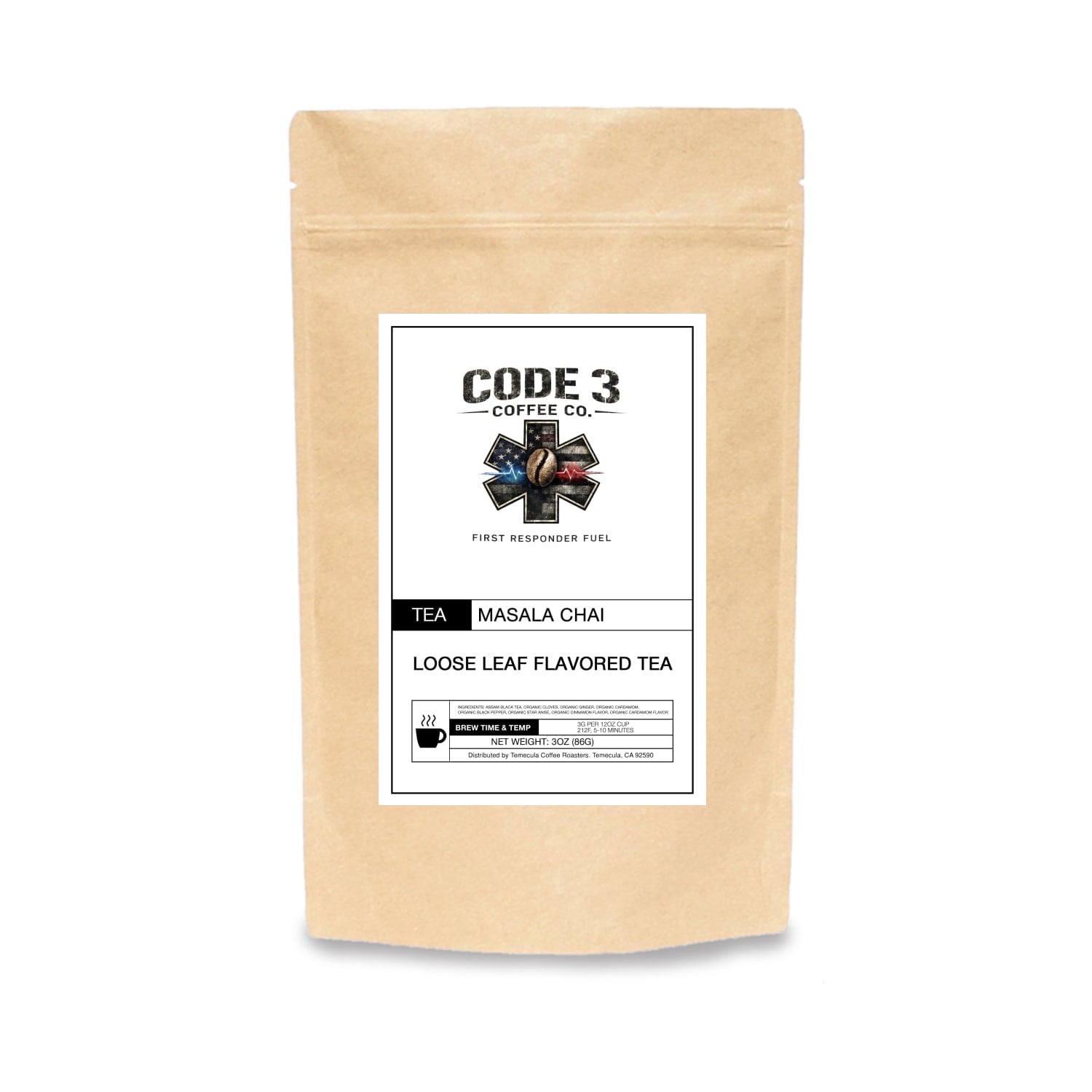 Masala Chai – Code 3 Coffee Company LLC